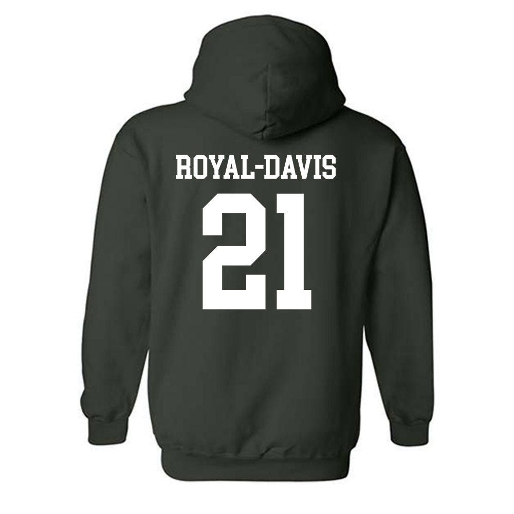 Cleveland State - NCAA Women's Basketball : Madison Royal-Davis - Classic Shersey Hooded Sweatshirt-1