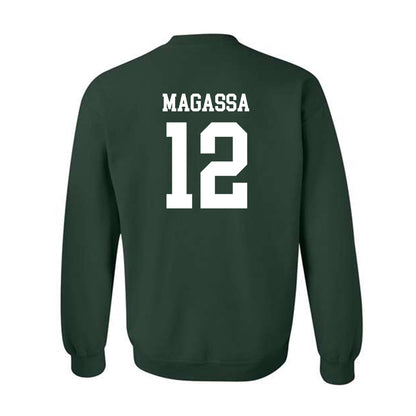 Cleveland State - NCAA Women's Basketball : Ayisse Magassa - Classic Shersey Crewneck Sweatshirt-1