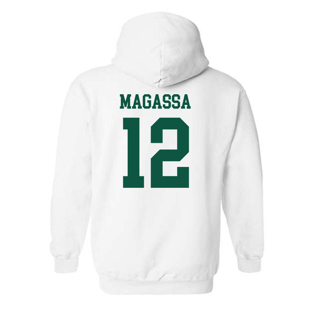 Cleveland State - NCAA Women's Basketball : Ayisse Magassa - Classic Shersey Hooded Sweatshirt-1