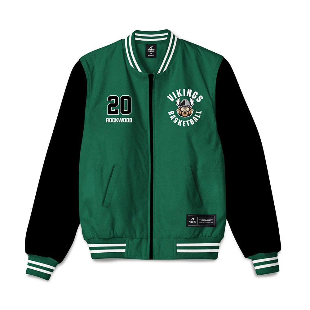 Cleveland State - NCAA Women's Basketball : Laurel Rockwood - Bomber Jacket-0