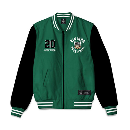 Cleveland State - NCAA Women's Basketball : Laurel Rockwood - Bomber Jacket-0