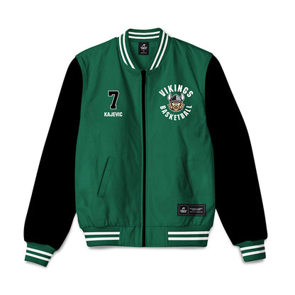Cleveland State - NCAA Women's Basketball : Hanna Medina Kajevic - Bomber Jacket-0