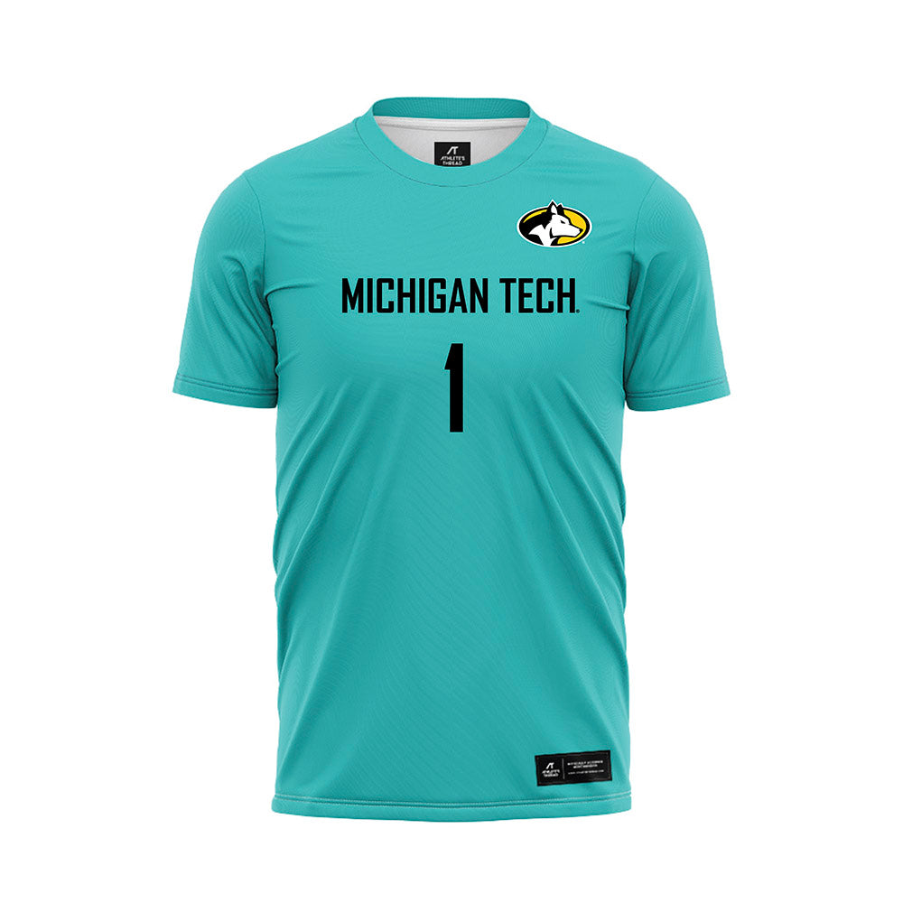 Michigan Tech - NCAA Women's Soccer : Brianna Barrows - Goalkeeper Soccer Jersey-0