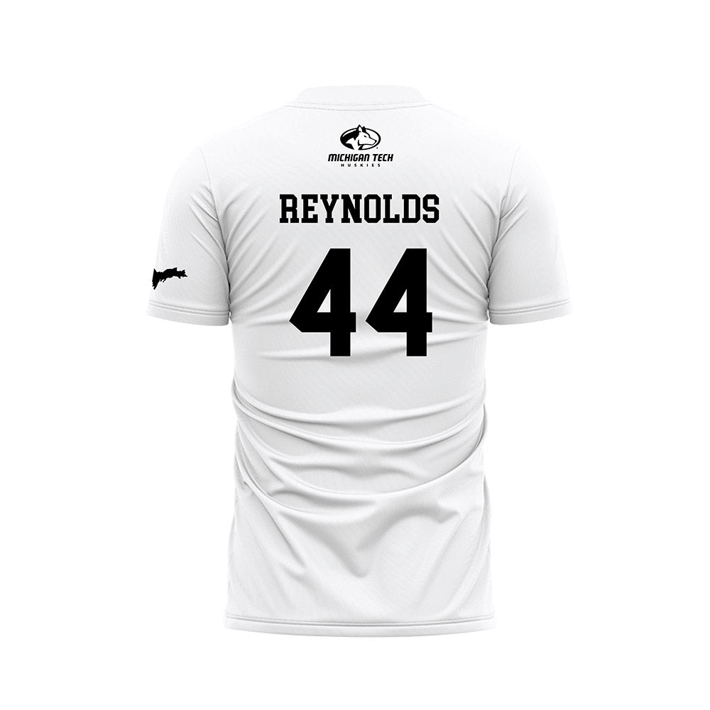 Michigan Tech - NCAA Women's Soccer : Ludesha Reynolds - White Soccer Jersey-1