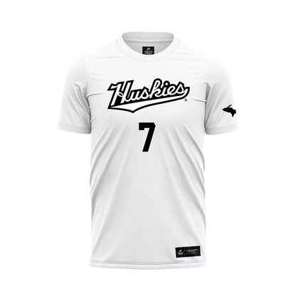 Michigan Tech - NCAA Women's Soccer : Clara Murchison - White Soccer Jersey-0