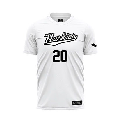 Michigan Tech - NCAA Women's Soccer : Elizabeth Striebel - White Soccer Jersey-0