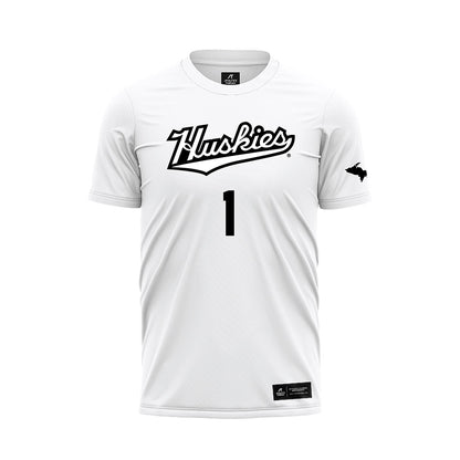 Michigan Tech - NCAA Women's Soccer : Brianna Barrows - White Soccer Jersey-0