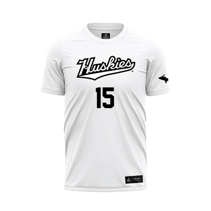 Michigan Tech - NCAA Women's Soccer : Amelia Gregory - White Soccer Jersey-0