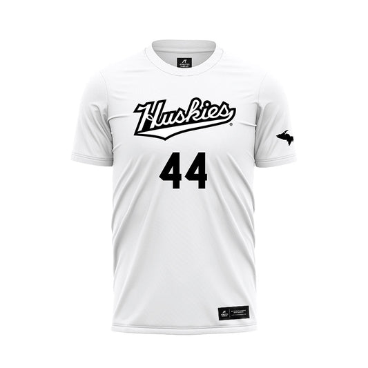 Michigan Tech - NCAA Women's Soccer : Ludesha Reynolds - White Soccer Jersey-0