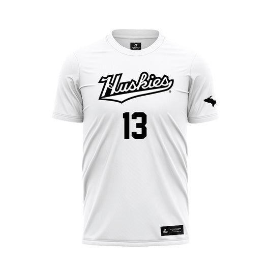 Michigan Tech - NCAA Women's Soccer : Havanah Brockington - White Soccer Jersey-0
