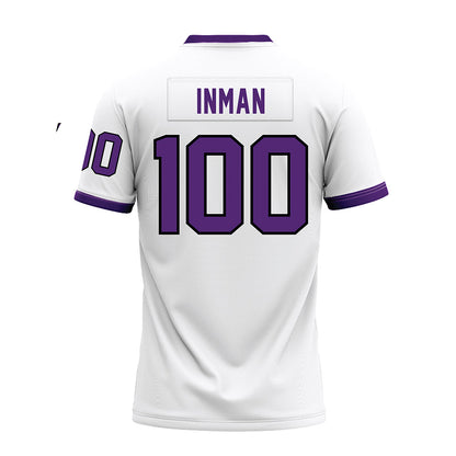 UST - NCAA Football : Maverick Inman - White Premium Football Jersey-1