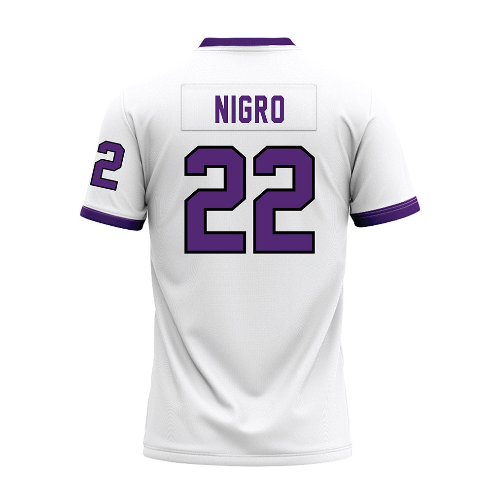 UST - NCAA Football : Mitchell Nigro - White Premium Football Jersey-1