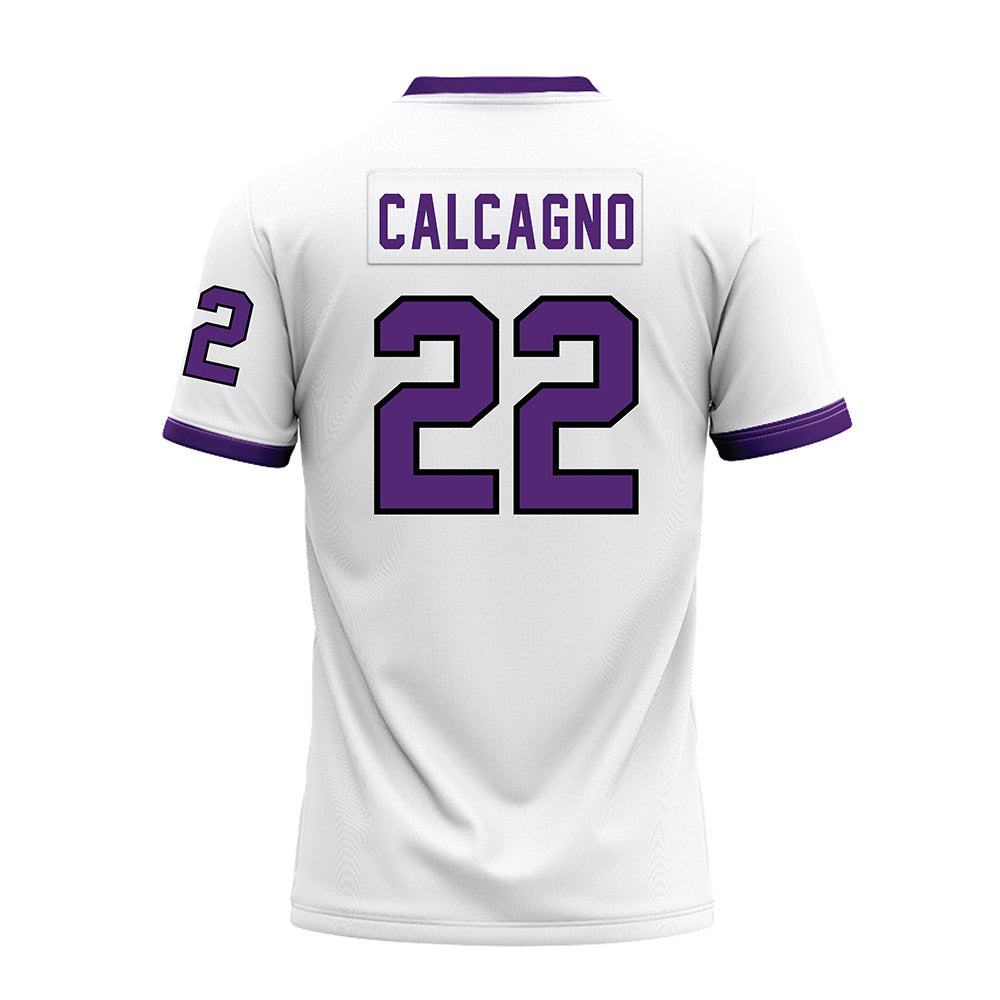 UST - NCAA Football : Ryan Calcagno - White Premium Football Jersey-1