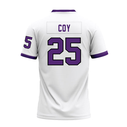 UST - NCAA Football : Marc Coy - White Premium Football Jersey-1