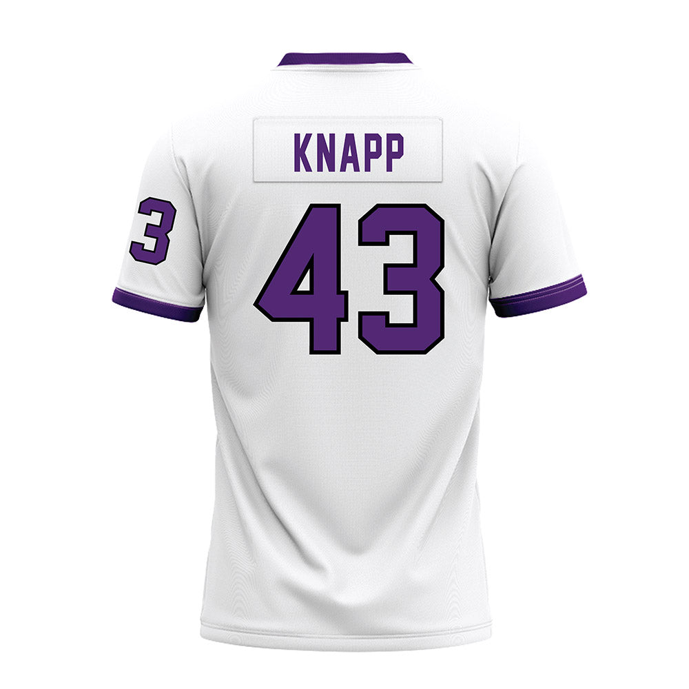 UST - NCAA Football : Teddy Knapp - White Premium Football Jersey-1