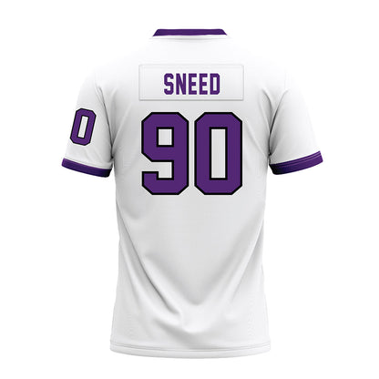 UST - NCAA Football : Kole Sneed - White Premium Football Jersey-1