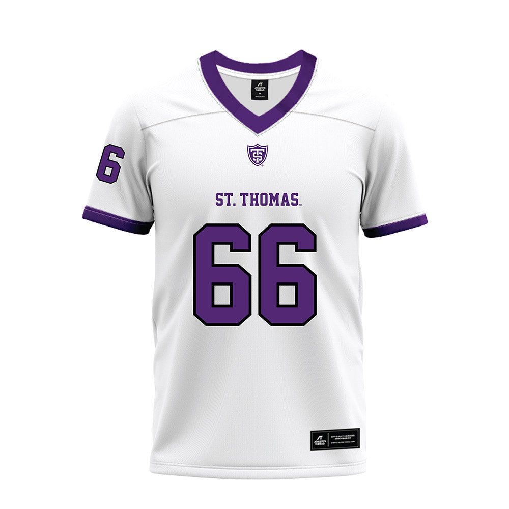 UST - NCAA Football : Braylon Edwards - White Premium Football Jersey-0