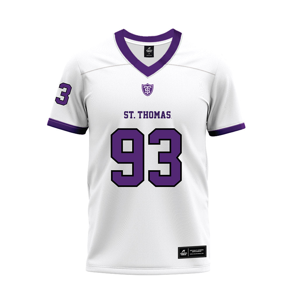 UST - NCAA Football : Lucas Fors - White Premium Football Jersey-0