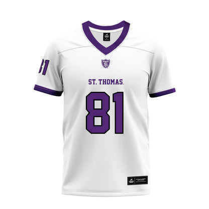 UST - NCAA Football : AJ Boarman - White Premium Football Jersey-0
