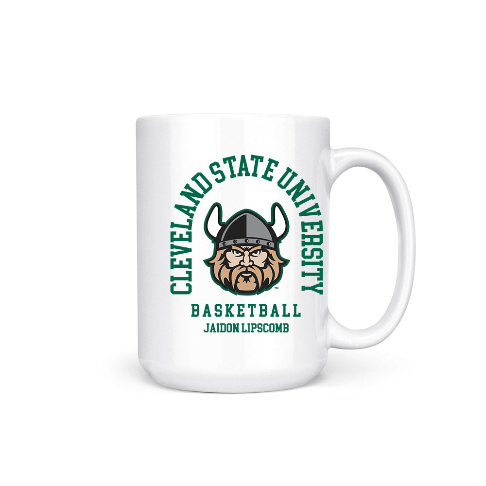 Cleveland State - NCAA Men's Basketball : Jaidon Lipscomb - Coffee Mug-0