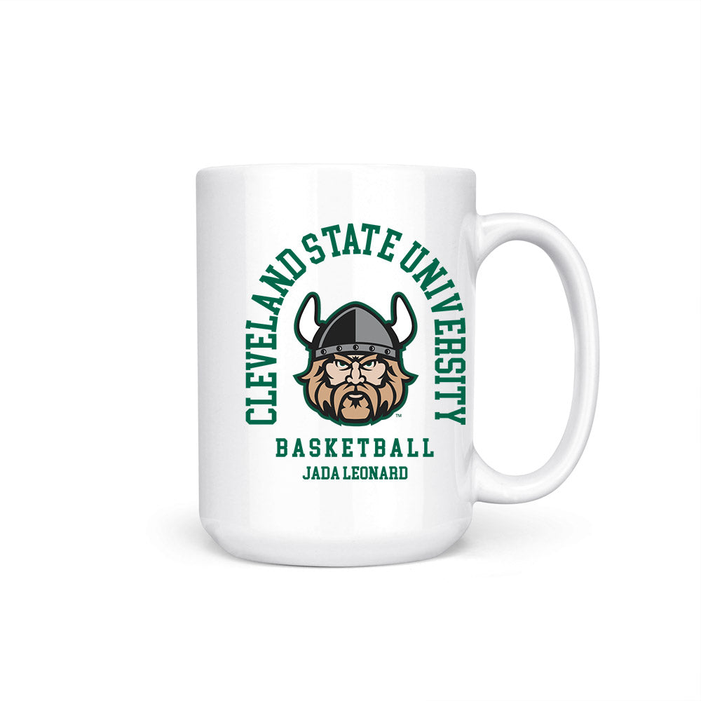 Cleveland State - NCAA Women's Basketball : Jada Leonard - Coffee Mug-0