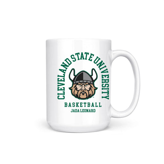 Cleveland State - NCAA Women's Basketball : Jada Leonard - Coffee Mug-0