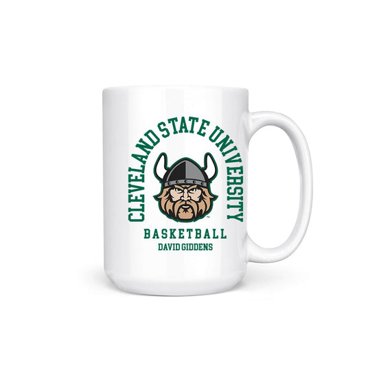 Cleveland State - NCAA Men's Basketball : David Giddens - Coffee Mug-0