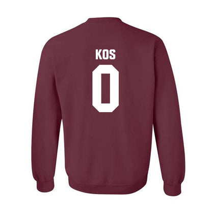 WTAMU - NCAA Men's Soccer : Zach Kos - Crewneck Sweatshirt-1