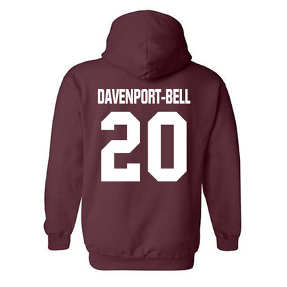 WTAMU - NCAA Football : Isaiah Davenport-bell - Hooded Sweatshirt-1