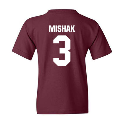 WTAMU - NCAA Men's Basketball : Brock Mishak - Youth T-Shirt-1