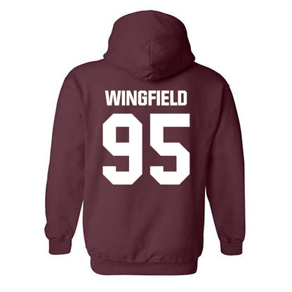WTAMU - NCAA Football : Devin Wingfield - Hooded Sweatshirt-1