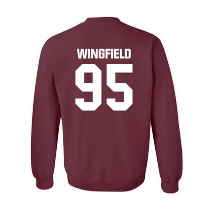 WTAMU - NCAA Football : Devin Wingfield - Crewneck Sweatshirt-1