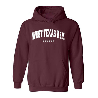 WTAMU - NCAA Men's Soccer : Zach Kos - Hooded Sweatshirt-0