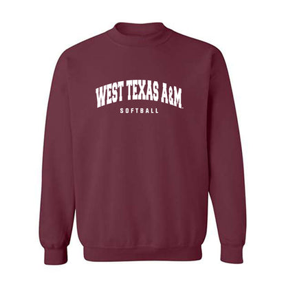 WTAMU - NCAA Softball : Heidi Vortherms - Crewneck Sweatshirt-0