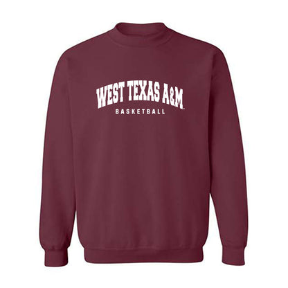 WTAMU - NCAA Men's Basketball : Brock Mishak - Crewneck Sweatshirt-0