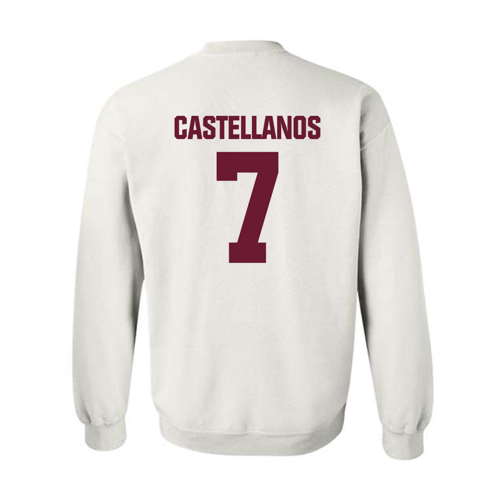 WTAMU - NCAA Baseball : Daniel Castellanos - Classic Shersey Crewneck Sweatshirt-1
