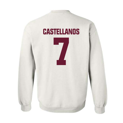 WTAMU - NCAA Baseball : Daniel Castellanos - Classic Shersey Crewneck Sweatshirt-1