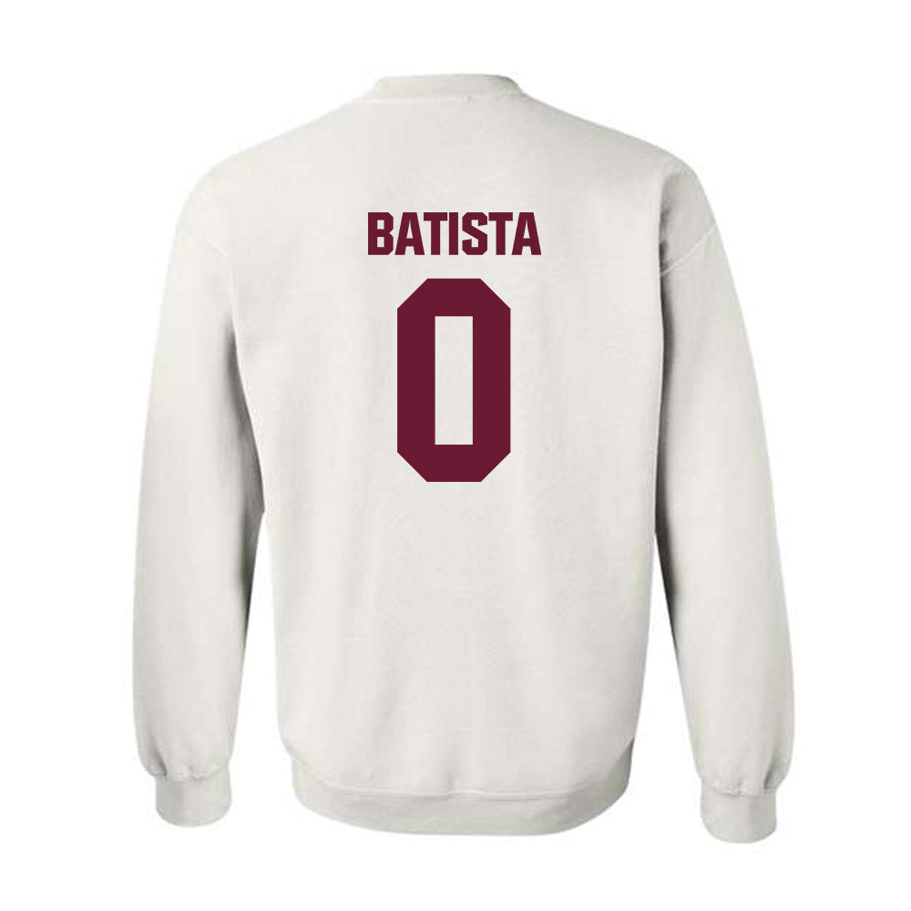 WTAMU - NCAA Baseball : Elijah Batista - Classic Shersey Crewneck Sweatshirt-1