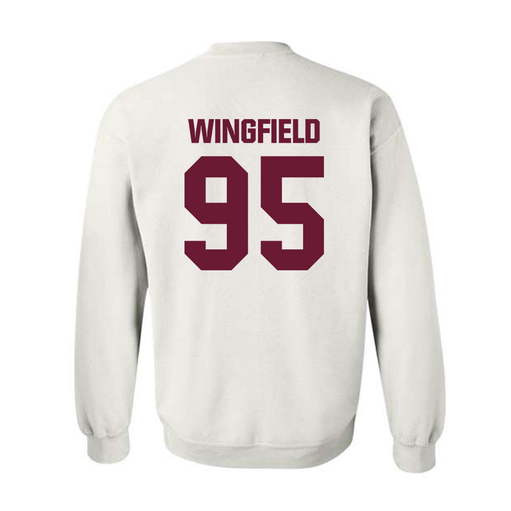WTAMU - NCAA Football : Devin Wingfield - Classic Shersey Crewneck Sweatshirt-1