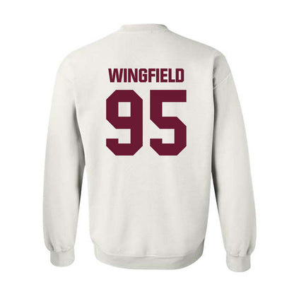 WTAMU - NCAA Football : Devin Wingfield - Classic Shersey Crewneck Sweatshirt-1