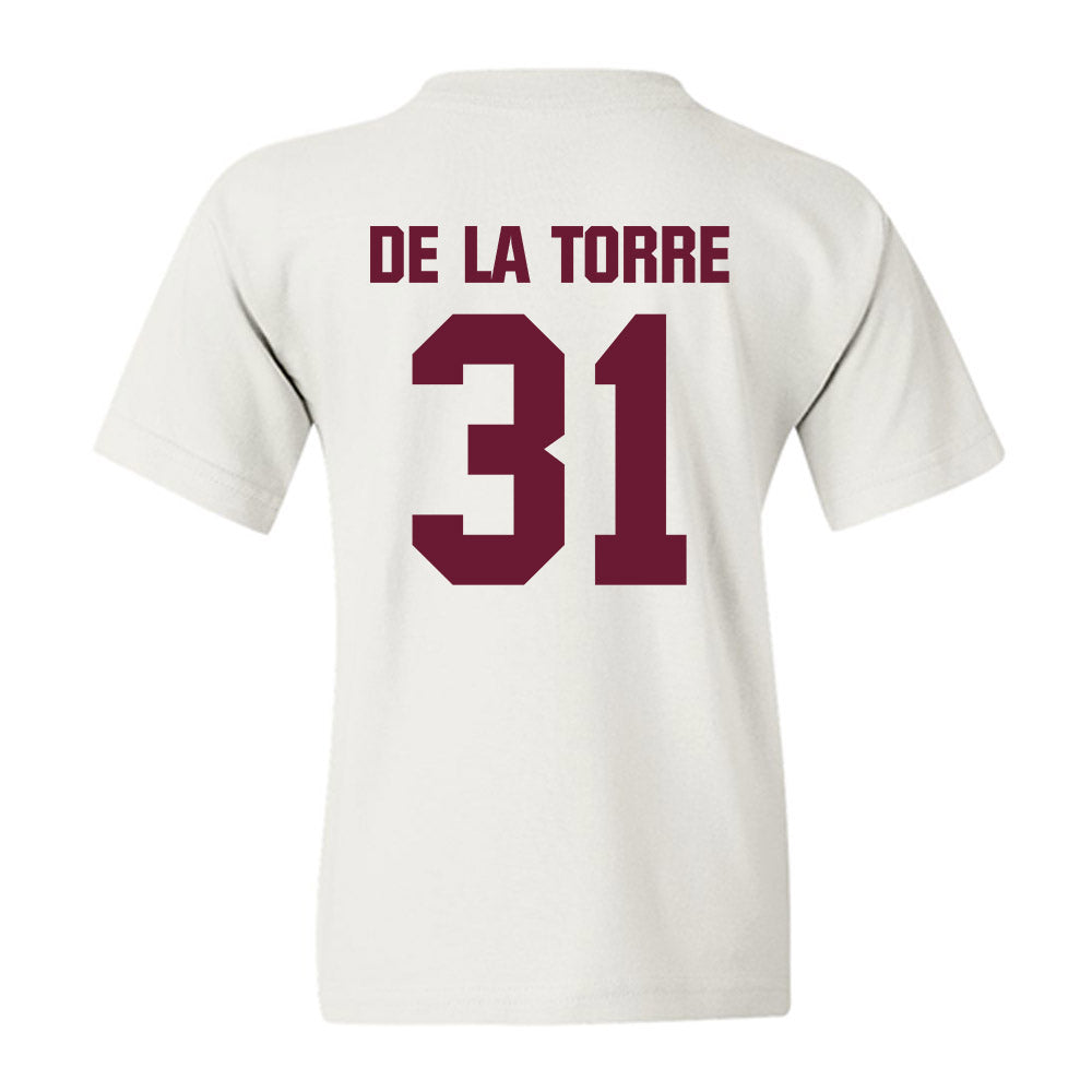 WTAMU - NCAA Men's Soccer : Antonio De La Torre - Classic Shersey Youth T-Shirt-1