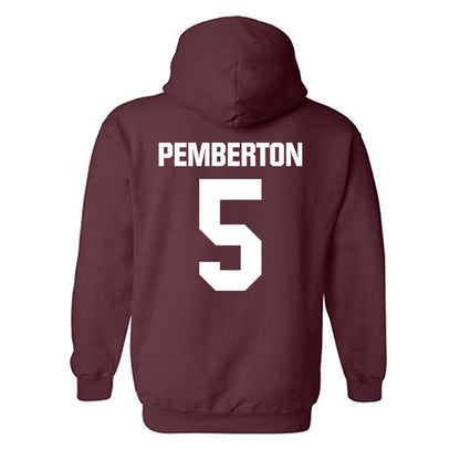 WTAMU - NCAA Women's Volleyball : Hannah Pemberton - Hooded Sweatshirt-1