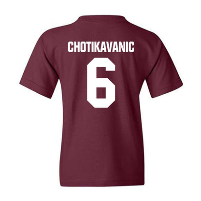 WTAMU - NCAA Men's Basketball : Narit Chotikavanic - Youth T-Shirt-1