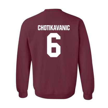 WTAMU - NCAA Men's Basketball : Narit Chotikavanic - Crewneck Sweatshirt-1