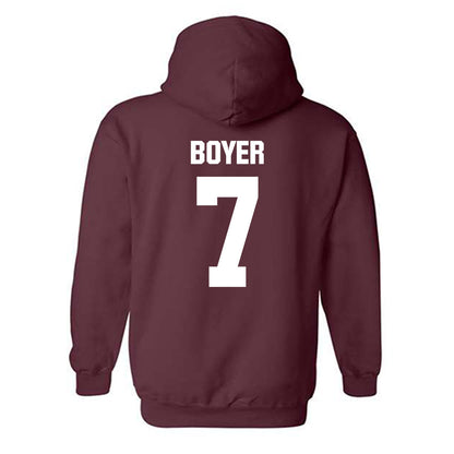 WTAMU - NCAA Softball : Emilee Boyer - Hooded Sweatshirt-1
