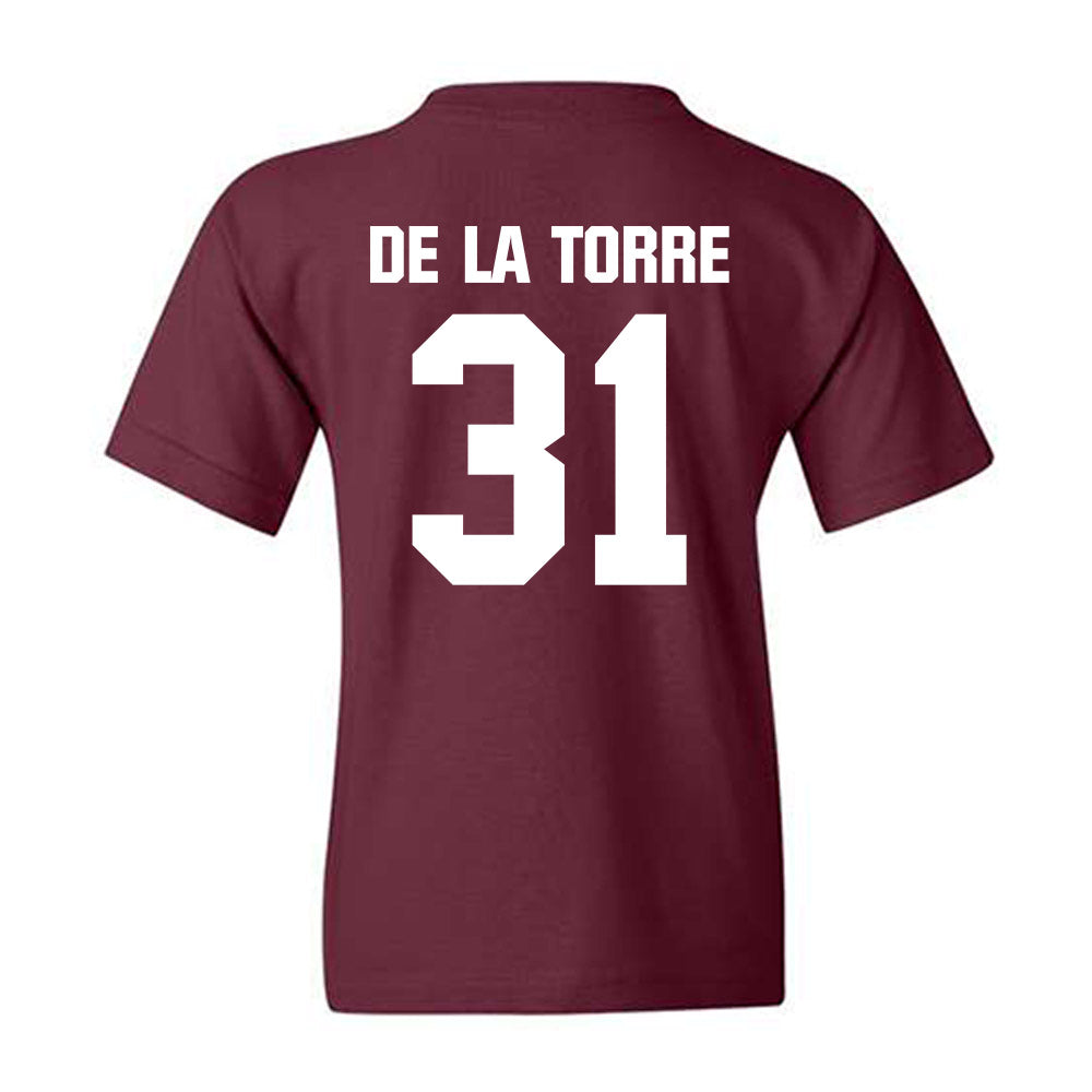 WTAMU - NCAA Men's Soccer : Antonio De La Torre - Youth T-Shirt-1