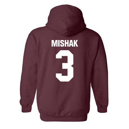 WTAMU - NCAA Men's Basketball : Brock Mishak - Hooded Sweatshirt-1