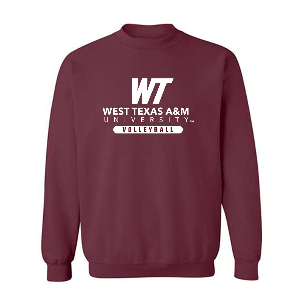 WTAMU - NCAA Women's Volleyball : Currie Marusak - Crewneck Sweatshirt-0