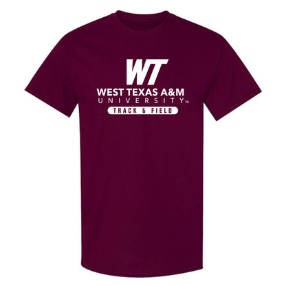 WTAMU - NCAA Men's Track & Field : Aziz Mohammed - T-Shirt-0