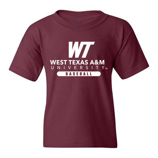WTAMU - NCAA Baseball : Luis Reyes - Youth T-Shirt-0